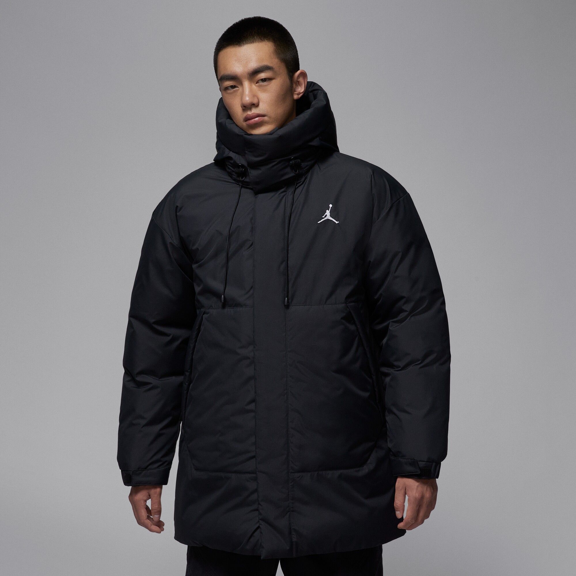 25冬季新款JORDAN耐克乔丹男子轻便保暖防泼水羽绒服外套HV0539