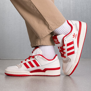 Adidas阿迪达斯三叶草26春季男女FORUM LOW运动板鞋JQ1533/JQ1536