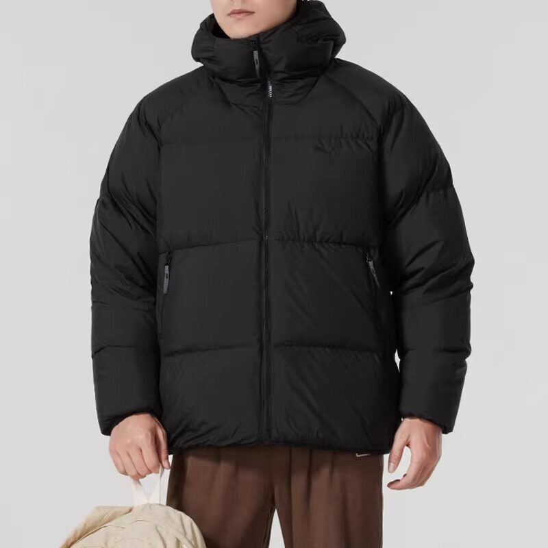 24新款PUMA彪马羽绒服男连帽防风保暖运动休闲棉羽夹克外套684103