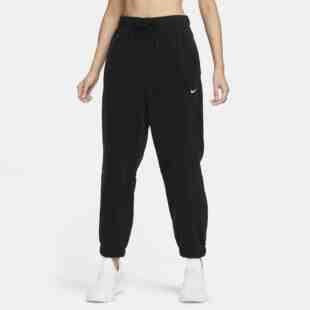 Nike耐克运动裤女子THERMA-FIT ONE春季新款宽松摇粒绒长裤FB5579