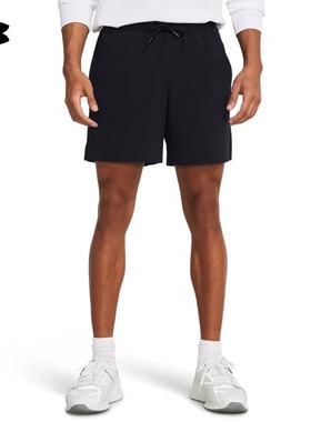 UA安德玛五分裤男Vented排球健身训练透气速干运动短裤1383352