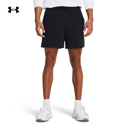 安德玛男子透气速干运动健身短裤