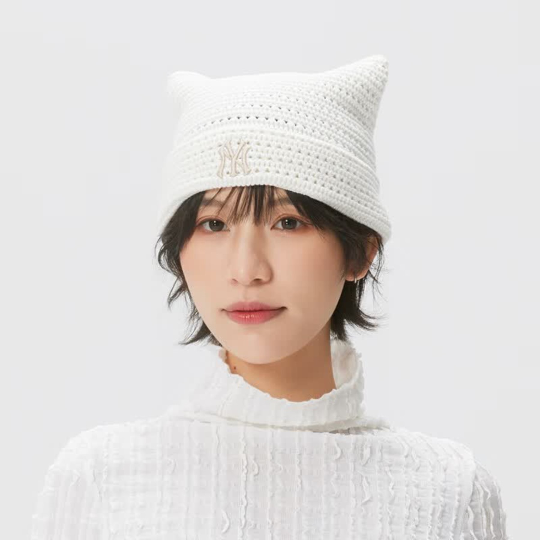 MLB美职棒夏季保暖绒线帽男女