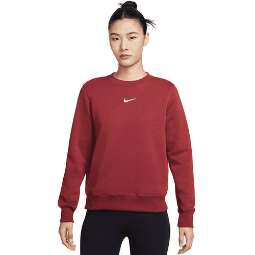 Nike耐克女加绒运动圆领针织卫衣