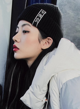 秋冬MLB帽子男女NY情侣针织保暖冷帽时尚情侣运动毛线帽3ABNS6116