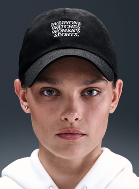 Nike耐克棒球帽男女款25秋冬字母刺绣纯棉休闲运动鸭舌帽IF9620