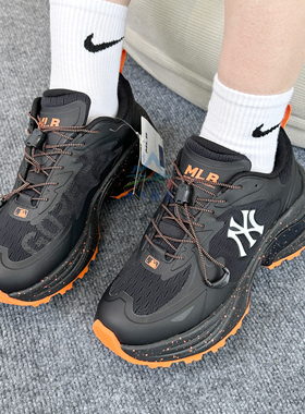 25秋季新款MLB男女情侣复古GORE TEX防水厚底增高跑步鞋3ARNC035N