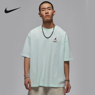 Nike耐克Jordan男子运动休闲圆领纯色时尚透气篮球短袖T恤DZ0605