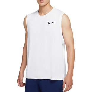 25春季新款Nike耐克男子简约休闲百搭运动透气无袖T恤背心CZ1185