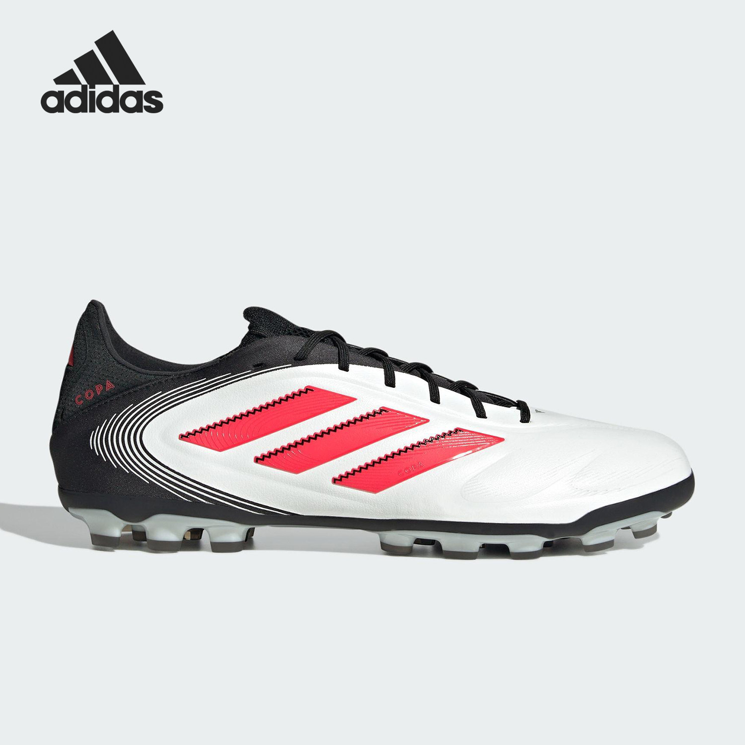 Adidas阿迪达斯足球鞋男AG胶钉PU人造草减震透气训练比赛鞋IE1178