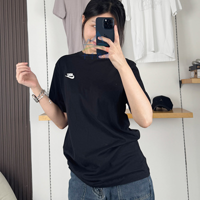 耐克短袖男女透气运动T恤纯棉