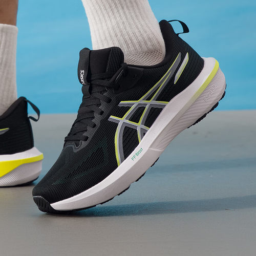 亚瑟士支撑缓震透气运动跑步鞋男