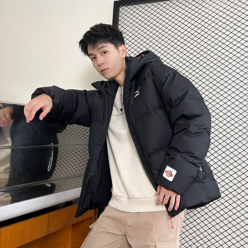 PUMA彪马男子保暖防风羽绒服外套