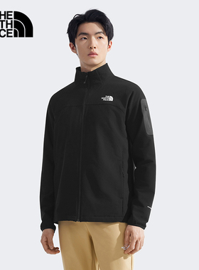 TheNorthFace北面户外25秋冬男子防风防泼水软壳衣抓绒外套8DG2