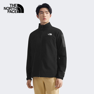 TheNorthFace北面户外25秋冬男子防风防泼水软壳衣抓绒外套8DG2