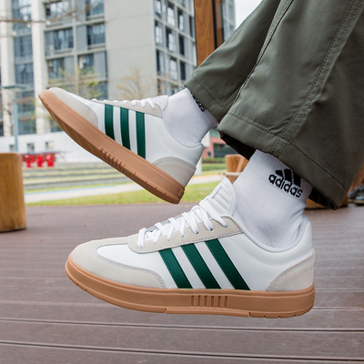 阿迪达斯男女复古运动休闲德训鞋