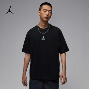 NIKE耐克乔丹25秋季男子运动休闲透气纯棉圆领休闲短袖T恤IM3354