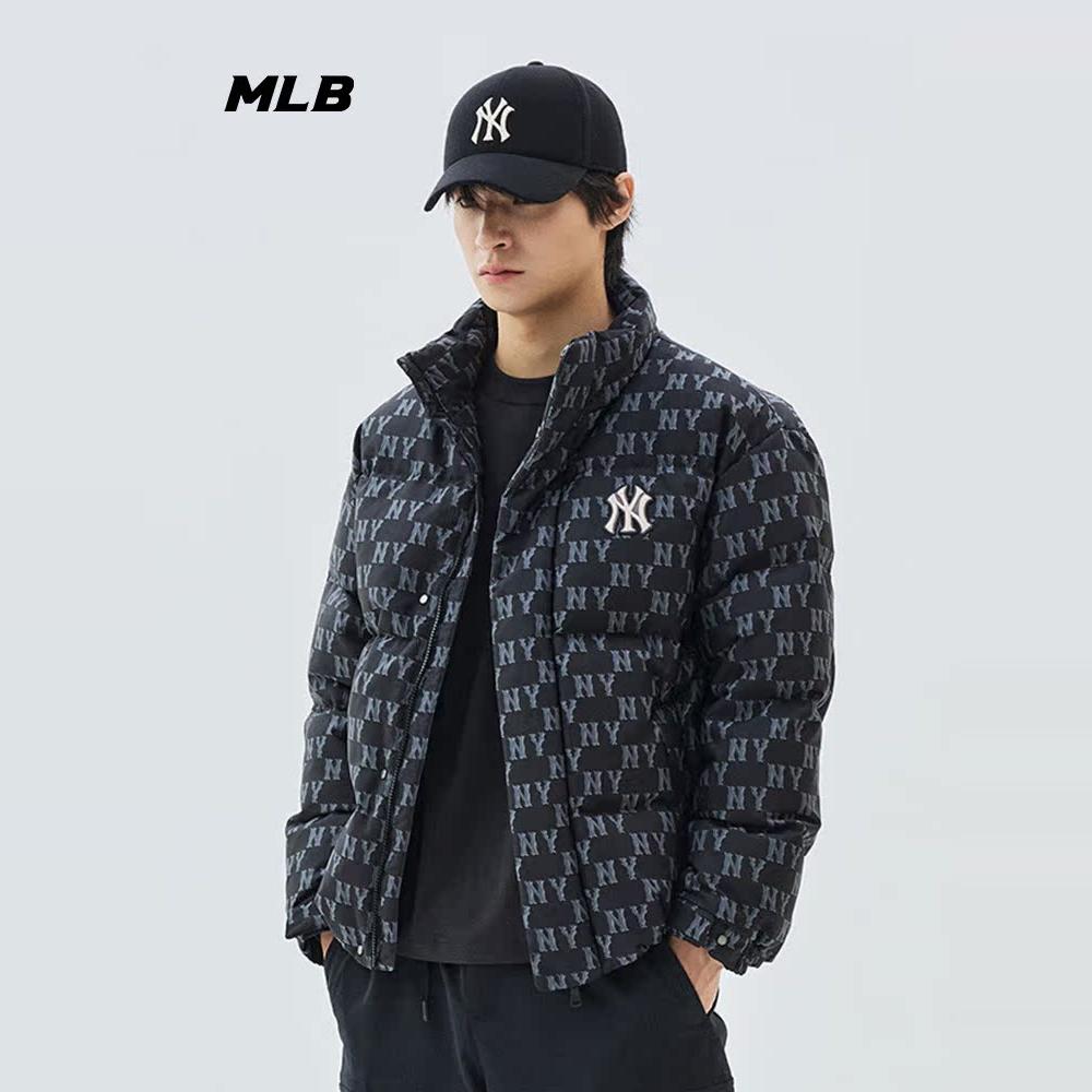 MLB男女NY复古老花时尚羽绒服