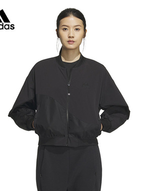 Adidas阿迪达斯保夹克外套女龙年款运动服飞行员领防风保暖IM8872