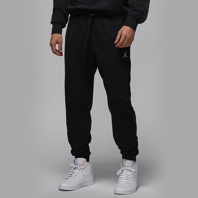 耐克保暖透气宽松针织束脚长裤男