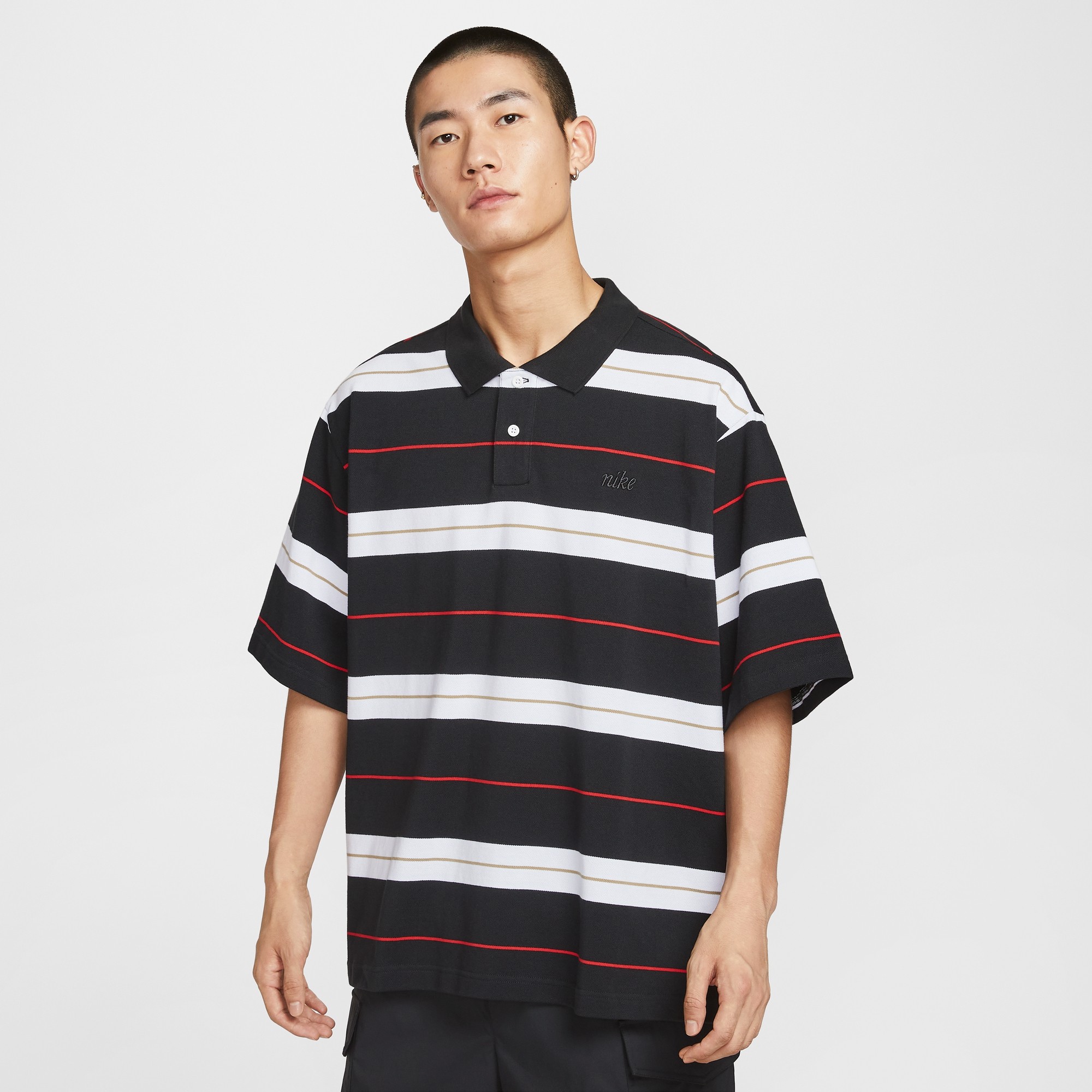 25秋季新款NIKE耐克男子超宽松POLO衫纯棉短袖休闲翻领T恤IH4263,运动服/休闲服装,运动POLO衫,淘宝优惠券,粉丝福利购,淘宝优惠卷