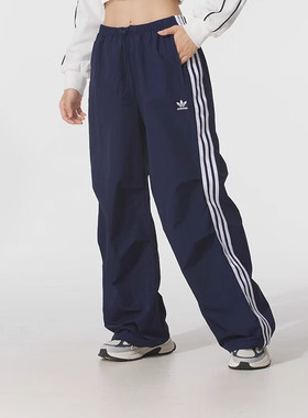 25秋新款阿迪达斯adidas三叶草女PARA PANT休闲长裤KF9614/KF9615