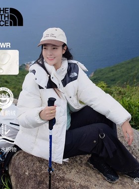 TheNorthFace北面羽绒服户外女Puffy廓形防泼溅700蓬鹅绒外套89YN