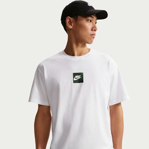NIKE耐克男子宽松纯棉短袖T恤