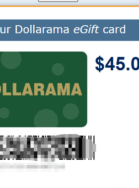 加拿大Dollarama礼品卡