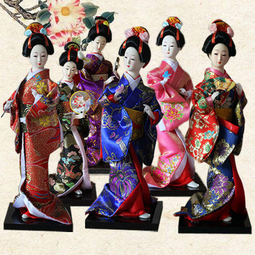 和服娃娃摆件价格 和服娃娃摆件图片 星期三