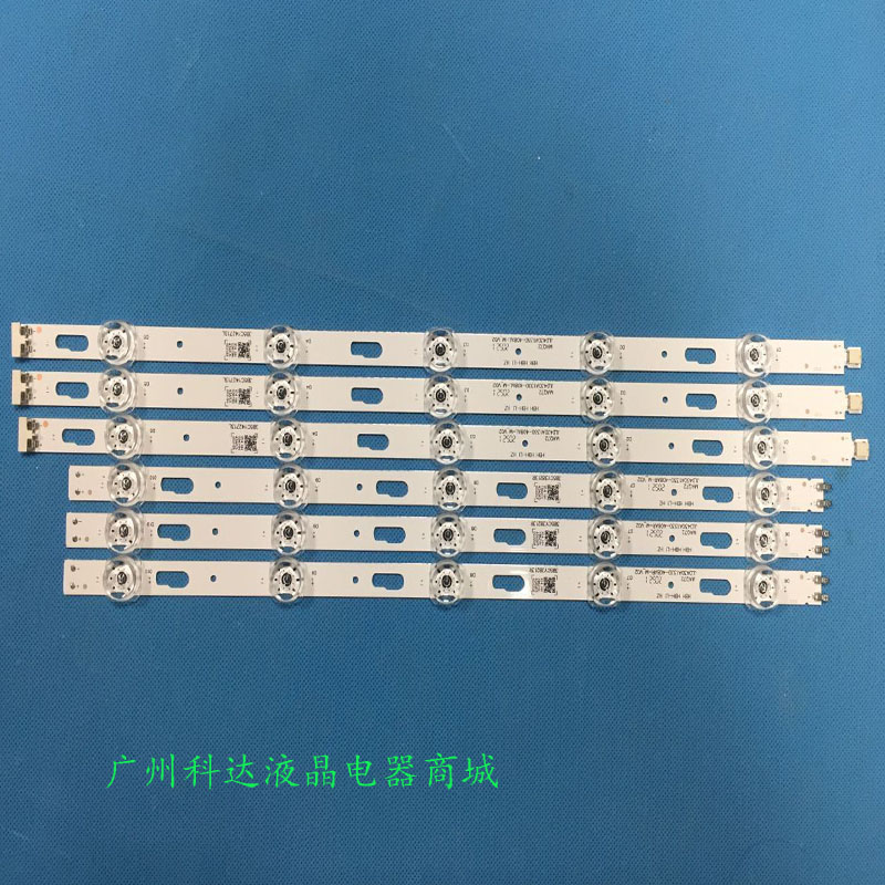 适用原装三星43寸灯条 UN43TU8000 JL.D430A1330-408AR-M_V02 408