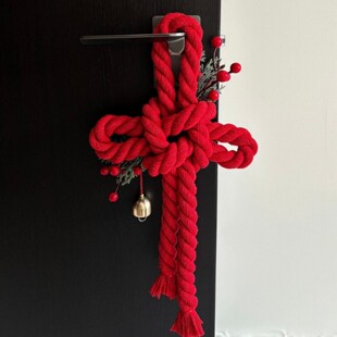 乔迁之喜万字结门挂装饰挂件2026马年中国结客厅新居布置用品