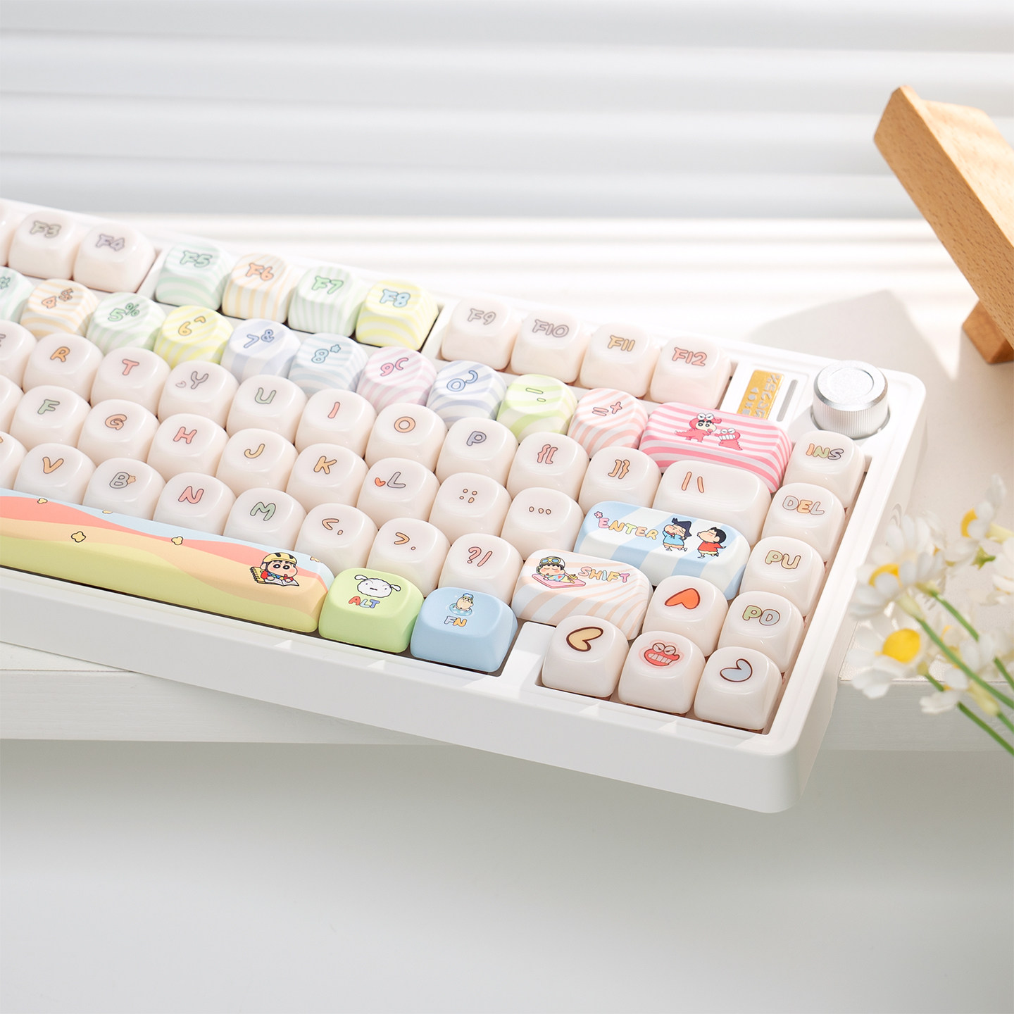 moa蜡笔小新pc半透玉脂陶瓷手感键帽适用hi75狼蛛前行者x87迈从等,电脑硬件/显示器/电脑周边,键帽,淘宝优惠券,粉丝福利购,淘宝优惠卷