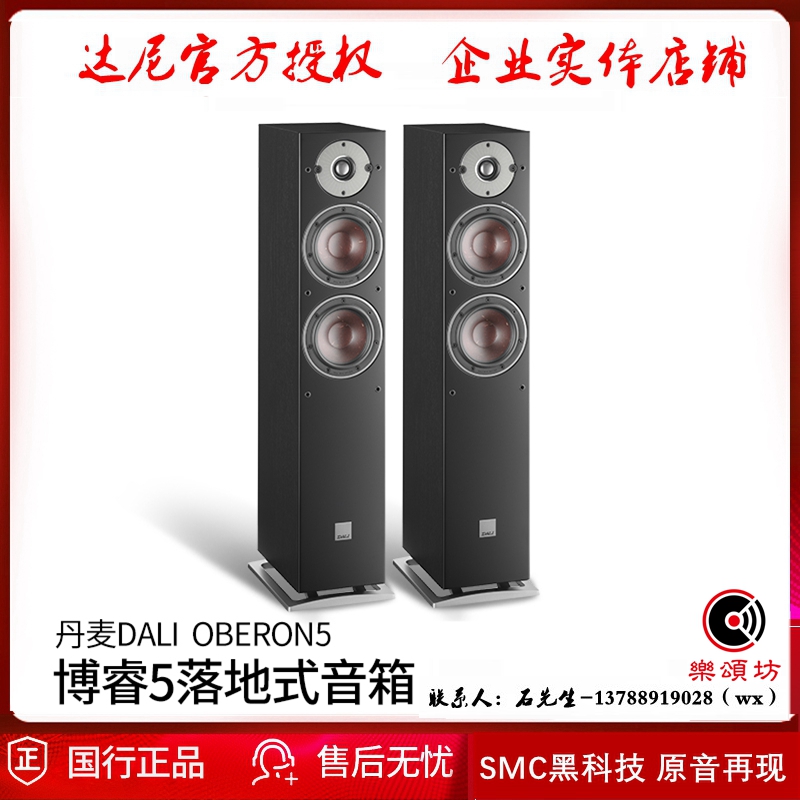 DALI达尼OBERON5博睿5 HIFI高保真小落地发烧无源家用音箱 经销商 影音电器 Hifi音箱 原图主图