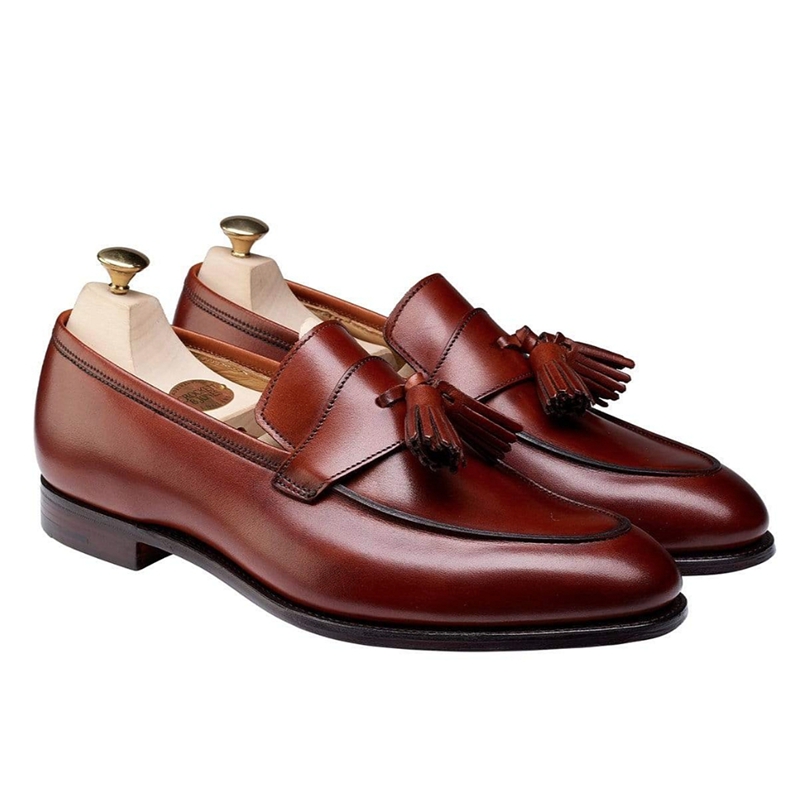 Crockett Jones Alice_D 英国百年品牌女士手工固特异乐福皮鞋