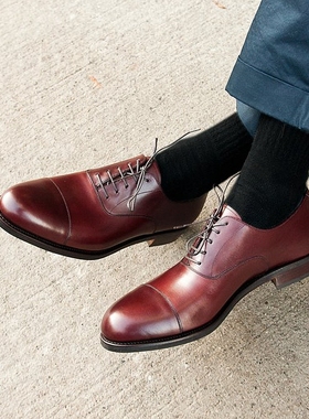 CARMINA 732_EE 西班牙名鞋 男士经典正装固特异手工牛津鞋 多色