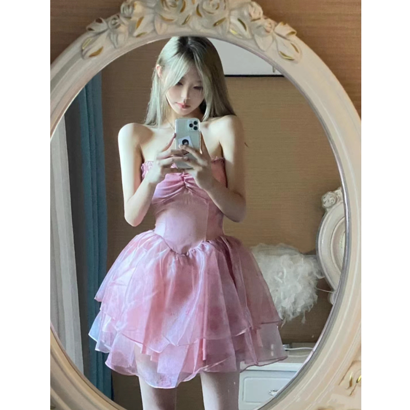 礼服高端轻奢小众蓬蓬裙