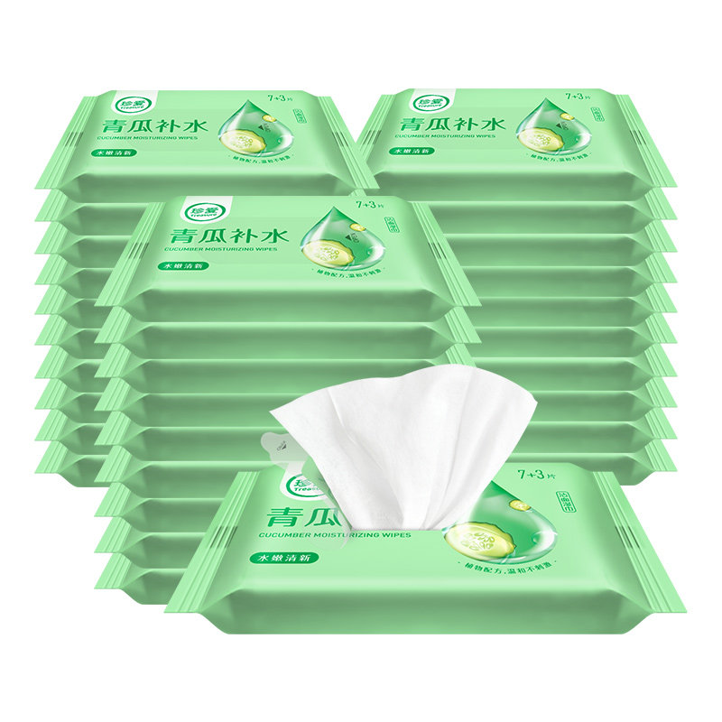 珍爱青瓜补水片装洁面湿巾
