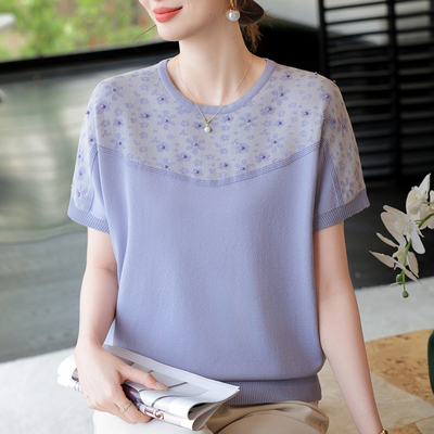 胖妈妈夏季加肥加大码T恤送运险