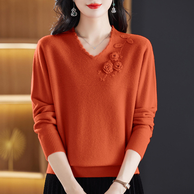 羊绒衫不易起球送运费险洋气