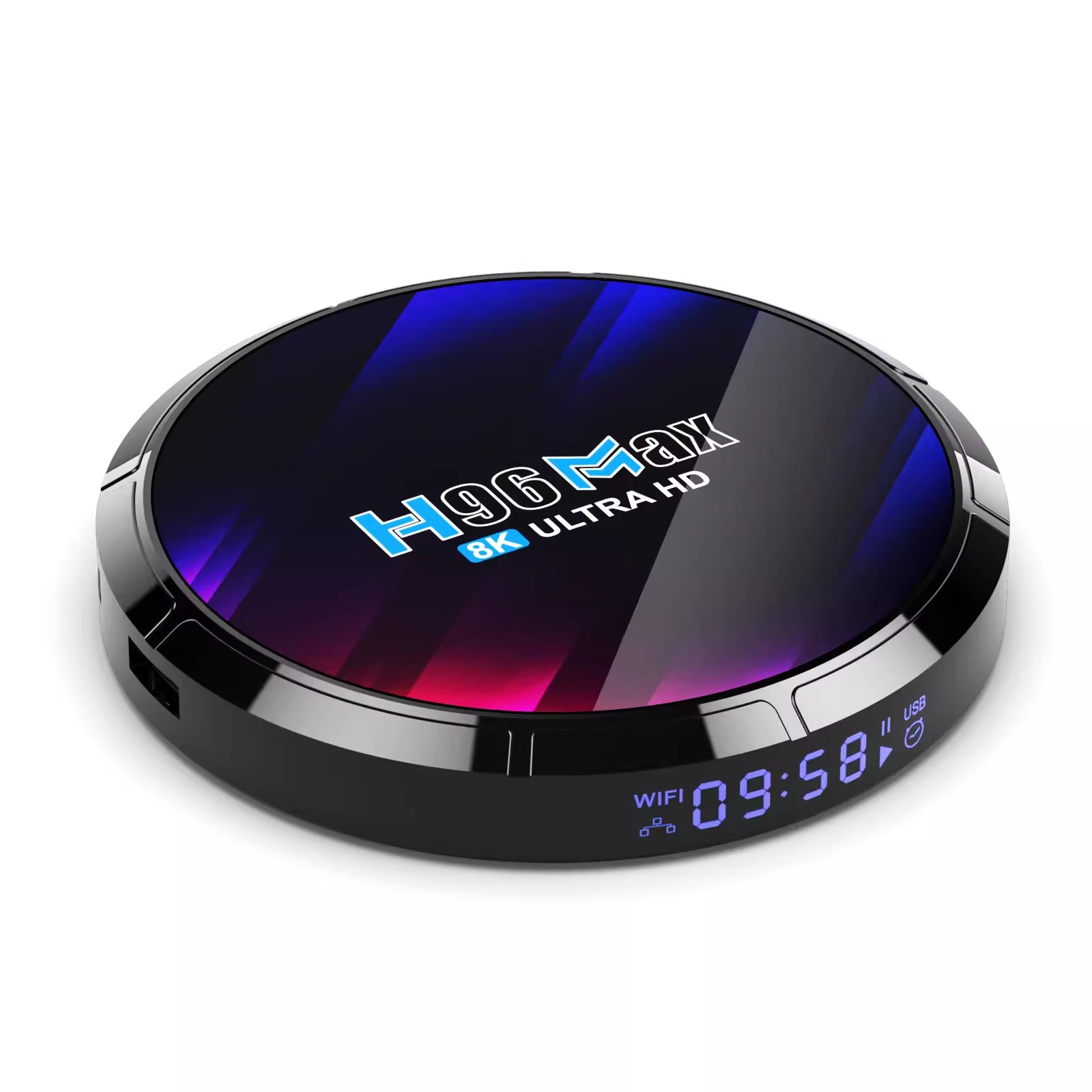 H96 MAX RK3528 瑞芯微四核8k 高清安卓播放器 android13 机顶盒