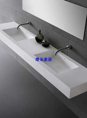 现货 PG精铝石浴室面盆一体盆人造石方形PG21245 PG21248 PG22246