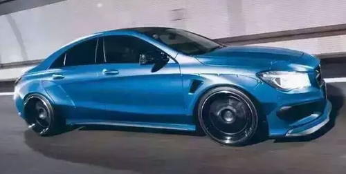 奔驰CLA 250 260 45 W117改装日本Fairy Design宽体大小包围尾翼