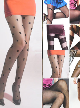 天姿新款超薄超透连裤袜8521夏季防勾丝提花女丝袜8536多款汇总