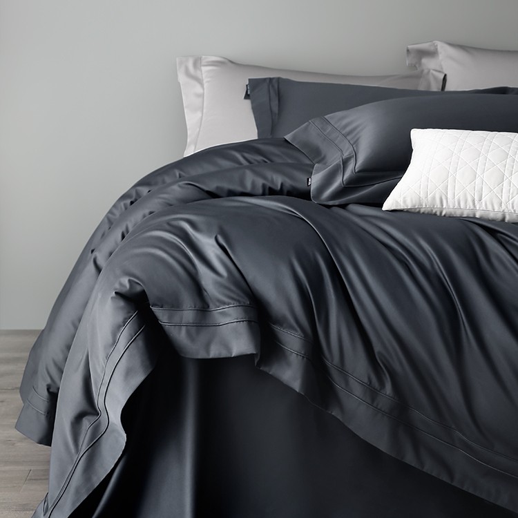 酒店风 高级感100支阿瓦提长绒棉纯色四件套全棉纯棉贡缎被套床品