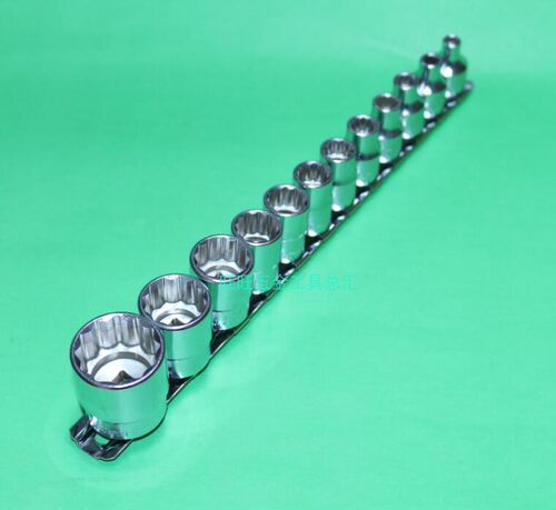 进口日本Koken工具 3/8方5-24mm12件公制12角梅花套筒 RS3405M/12