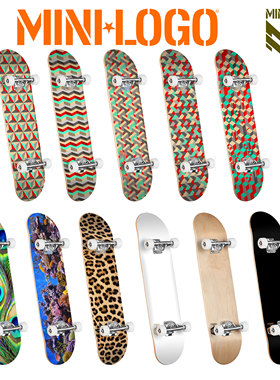 minilogo双翘整板套装滑板专业极限全加枫儿童7.5成人8.0HSOC滑板
