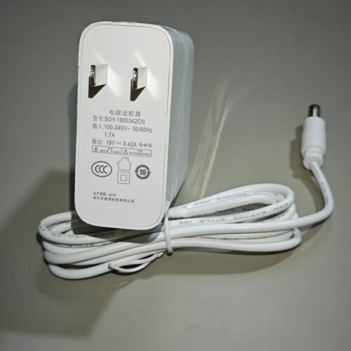 19V3.42A投影仪电源适配器笔记本电脑显示充电器电视线5525头原装