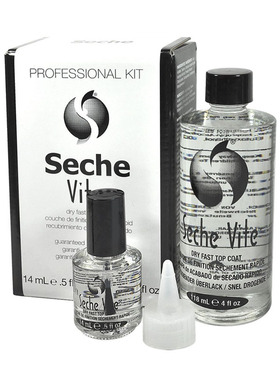正品美国seche vite快干亮油 速干顶油 透明指甲油 速干亮油