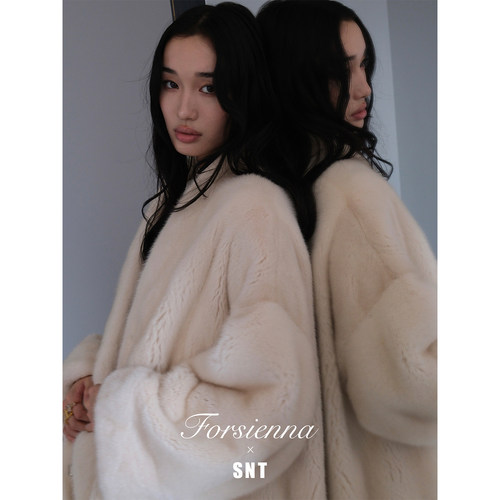 SNT【冬日白月光】温柔贵气穿搭首选皮草外套 哥本哈根紫标貂